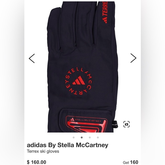 NWT Adidas Stella McCartney Snow Gloves - Picture 3 of 8
